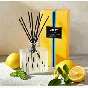 NEST Lemon and Mint reed diffuser•new in box